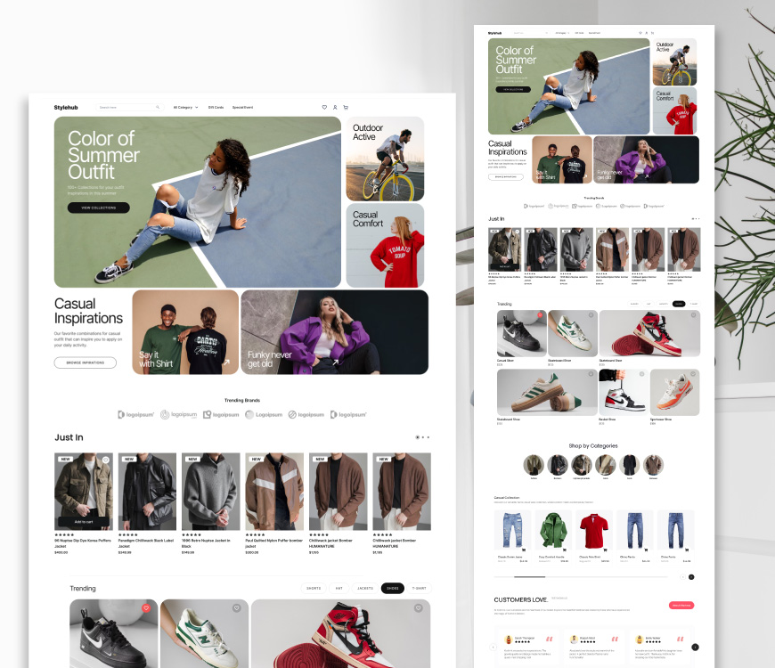 Fashion & Lifestyle eCommerce Website