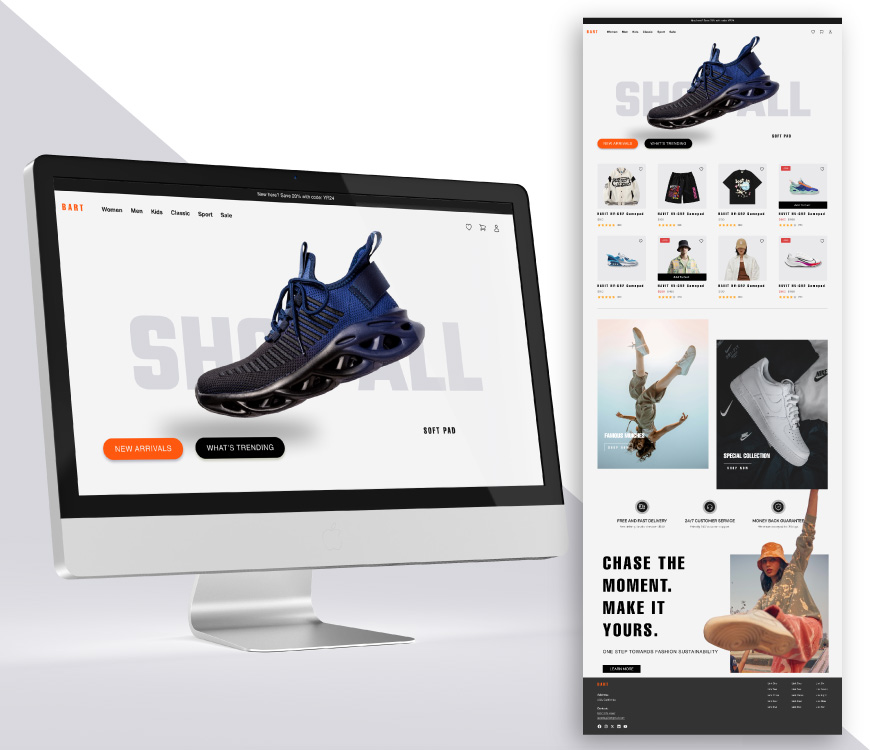 Urban Fashion eCommerce Website